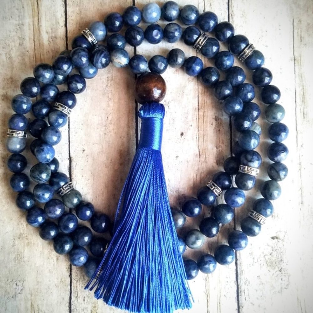 108 Sodalite Gemstone Necklace